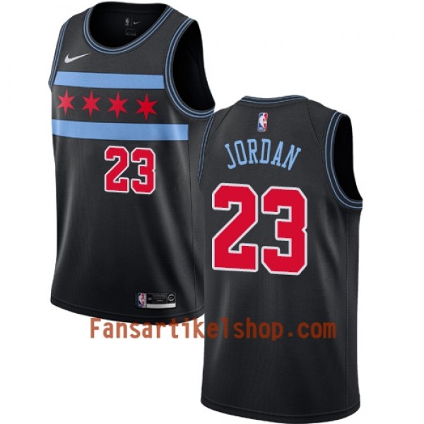 Chicago Bulls Trikot Michael Jordan 23 2018-19 Nike City Edition Schwarz Swingman - Herren Chicago Bulls Trikot Michael Jordan 23 2018-19 Nike City Edition Schwarz Swingman - Herren